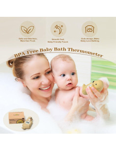 Termómetro Digital de Baño Doliwish Nutria Libre de BPA 2