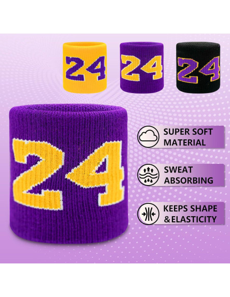 3 Pares de Calcetines de Baloncesto + Muñequera + Compresión