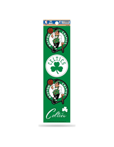 Calcomanías NBA Boston Celtics - Rico Industries - 4 Piezas