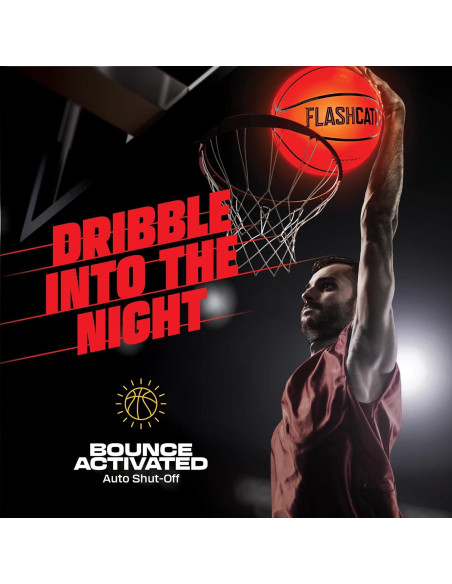 Balón de Baloncesto Iluminado FlashCatch Tamaño 7 LED