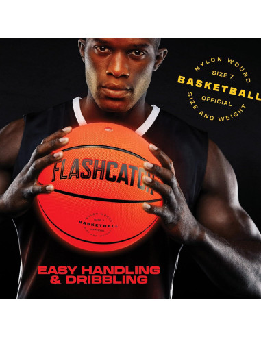 Balón de Baloncesto Iluminado FlashCatch Tamaño 7 LED