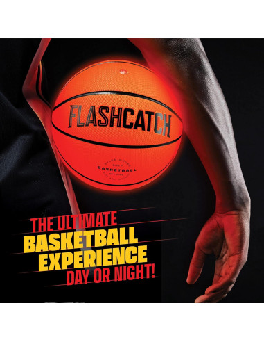 Balón de Baloncesto Iluminado FlashCatch Tamaño 7 LED