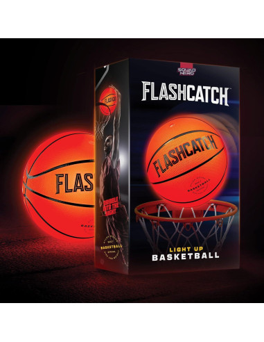 Balón de Baloncesto Iluminado FlashCatch Tamaño 7 LED