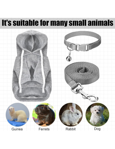 Conjunto de Arnés y Correa para Hurones Foaincore 6 Pcs