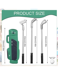 3 Juegos Mini Golf Casa de Muñecas HyDren 1:12 Colores 2