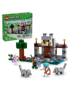 LEGO Minecraft Fortaleza del Lobo 21261 - Set de Juego 312 Piezas