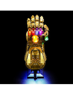 Kit de Luz LED YEABRICKS para Lego Guantelete Infinito 2