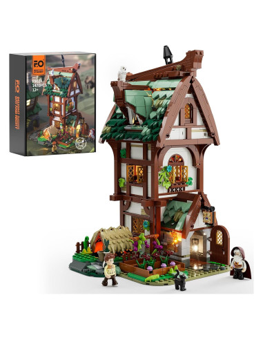 Set de Construcción Tienda de Herboristería FUNWHOLE 1470 Pcs