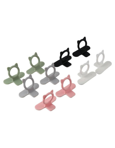 10 Elevadores de Tapa de Inodoro iuniq - Silicona Higiénica