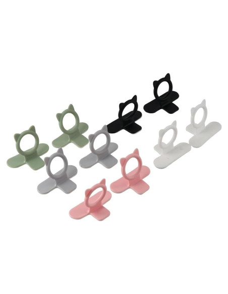 10 Elevadores de Tapa de Inodoro iuniq - Silicona Higiénica