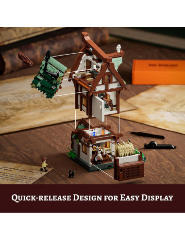 Set de Construcción Tienda de Herboristería FUNWHOLE 1470 Pcs