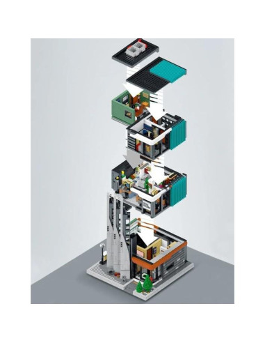 Edificio Modular General Jim 3828 Piezas 33x25x25 cm