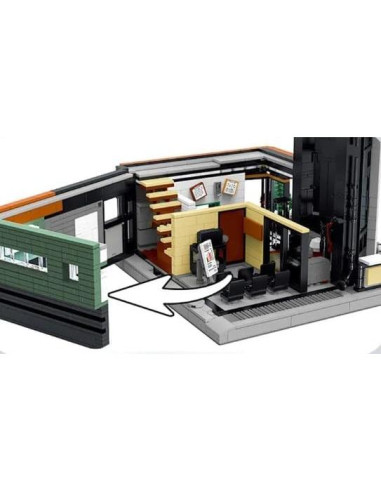 Edificio Modular General Jim 3828 Piezas 33x25x25 cm