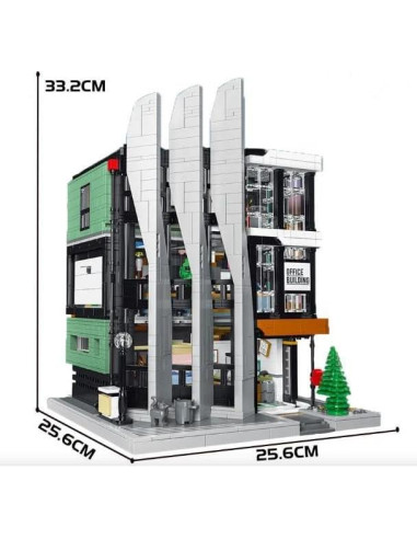 Edificio Modular General Jim 3828 Piezas 33x25x25 cm