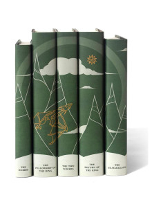 Conjunto de Libros El Señor de los Anillos Juniper 5 Volúmenes