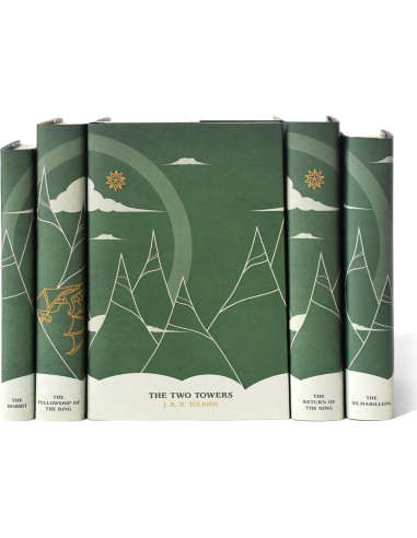 Conjunto de Libros El Señor de los Anillos Juniper 5 Volúmenes