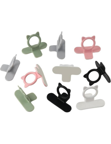 10 Elevadores de Tapa de Inodoro iuniq - Silicona Higiénica