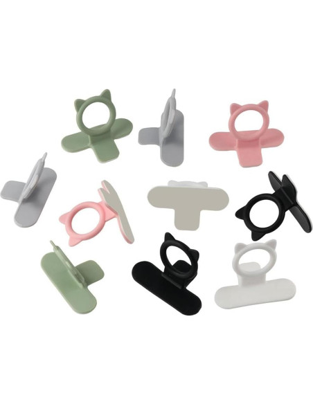 10 Elevadores de Tapa de Inodoro iuniq - Silicona Higiénica