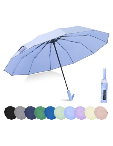 Paraguas Compacto BAODINI 46 cm Automático Plegable