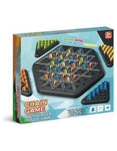 Juego de Ajedrez Triangular Geométrico KJ128 para 2-4 Jugadores
