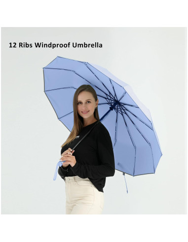 Paraguas Compacto BAODINI 46 cm Automático Plegable