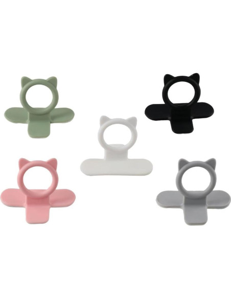 10 Elevadores de Tapa de Inodoro iuniq - Silicona Higiénica