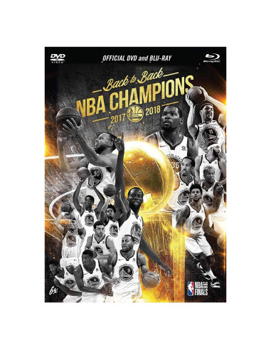 Combo DVD y Blu-ray Golden State Warriors 2018 Campeones