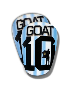 Espinilleras Mini ODA 10 GOAT Fútbol Ajuste Cómodo