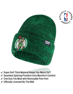 Gorro de Invierno Ultra Game NBA Boston Celtics con Guantes 2
