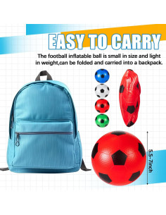 Pelotas Inflables Sumind 16 Piezas 16 cm Diversión Verano 2