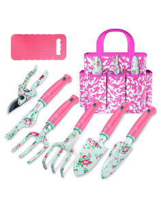 Juego de Jardinería WANCHI 8 Piezas Rosa Roja
