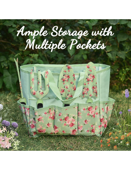 Set de Jardinería WisaKey 10 Piezas con Bolsa y Guantes