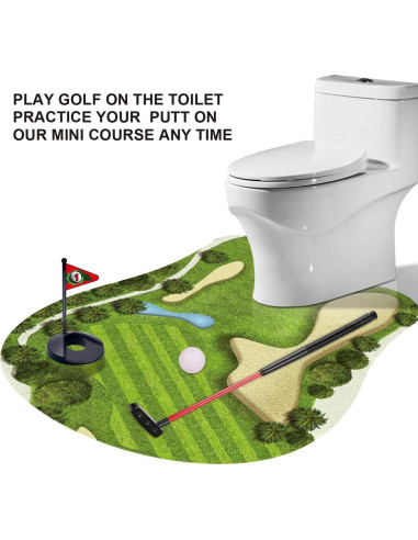 Juego de Golf en el Inodoro GOODLYSPORTS - Diversión en Baño
