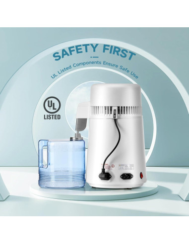 Destilador de Agua CO-Z 4L Purificador de Escritorio