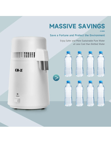 Destilador de Agua CO-Z 4L Purificador de Escritorio
