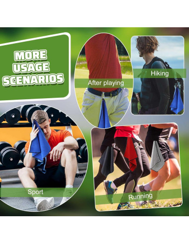 Toallas de Golf Batiyeer 40x40 cm Microfibra 100 Piezas