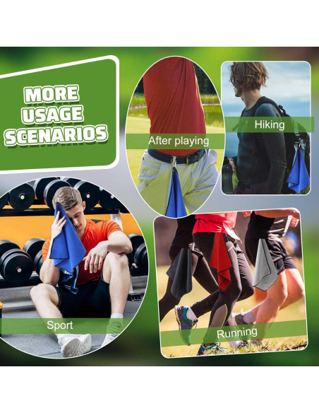 Toallas de Golf Batiyeer 40x40 cm Microfibra 100 Piezas