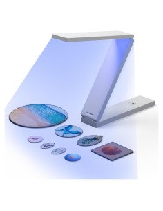 Lámpara UV Winartton 54W Plegable para Curado de Resina