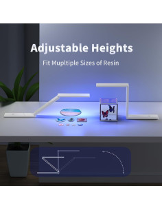 Lámpara UV Winartton 54W Plegable para Curado de Resina 2