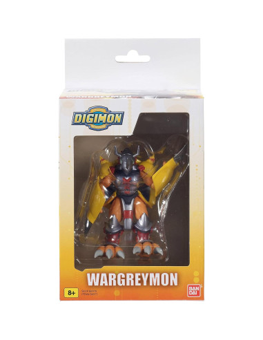 Figura de acción Bandai Digimon WarGreymon 8.89 cm