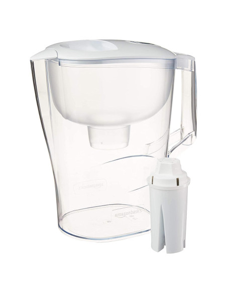 Jarra de Agua Amazon Basics 10 Tazas con Filtro Brita
