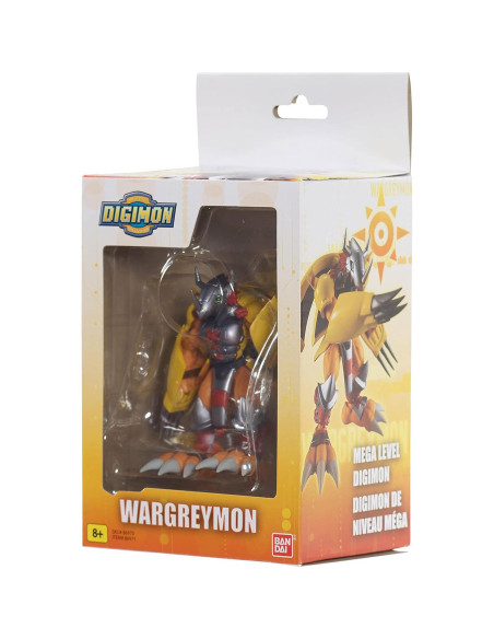 Figura de acción Bandai Digimon WarGreymon 8.89 cm