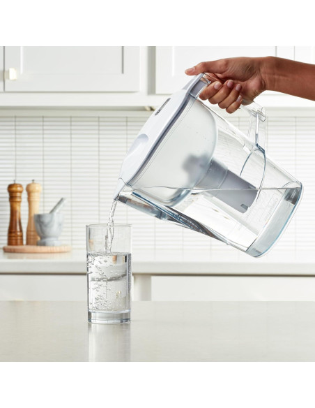 Jarra de Agua Amazon Basics 10 Tazas con Filtro Brita