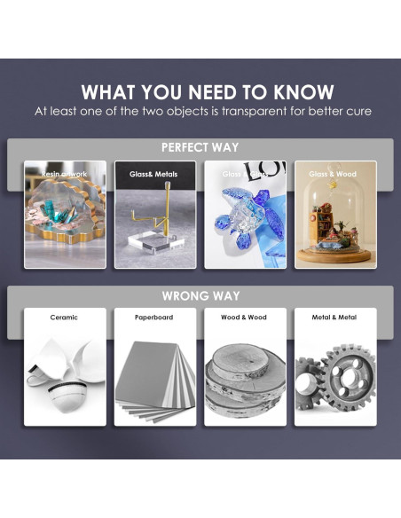 Kit de Resina UV Akisey 50g con Linterna y Accesorios Kit de Resina UV Akisey 50g con Linterna y Accesorios