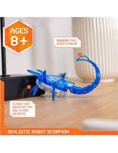 Escorpión Robótico HEX BOTS con Baterías Recargables 2