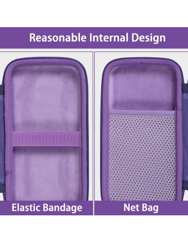 Funda Dura co2CREA para Calculadora TI-84 Plus - Púrpura