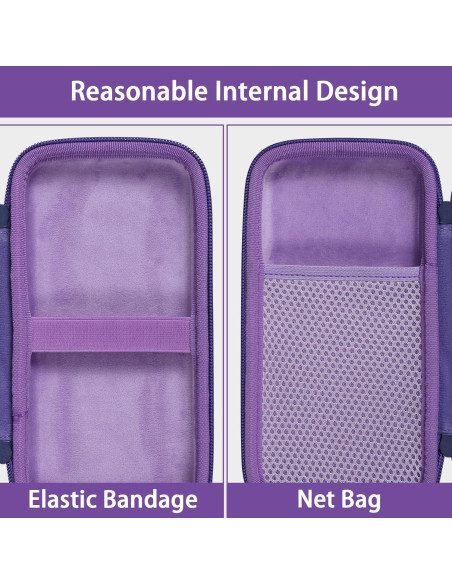 Funda Dura co2CREA para Calculadora TI-84 Plus - Púrpura