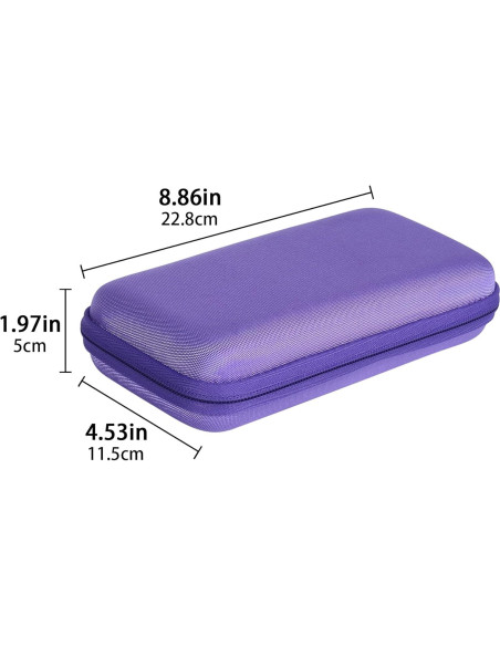 Funda Dura co2CREA para Calculadora TI-84 Plus - Púrpura