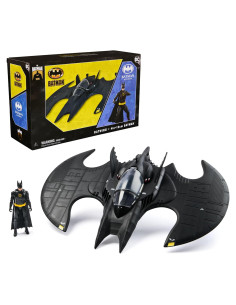 Conjunto Batwing y figura Batman 4" Spin Master - Edición 85 Aniversario