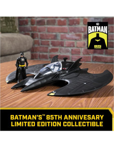 Conjunto Batwing y figura Batman 4" Spin Master - Edición 85 Aniversario 2